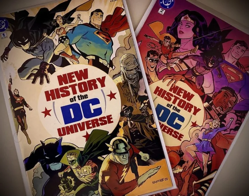 New History of the DC Universe #1 & 2 (so far) by: B. L. Blankenship