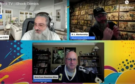 iShook Comics Podcast w/ Rick Molchan (Resolute Bliss) •  08/25/2025