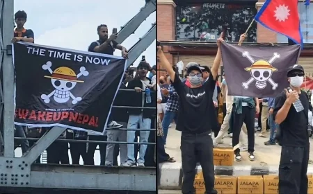 Anti-Government Protestors Popular use of "ONE PIECE" flag causing bans on flag, manga, anime, series.