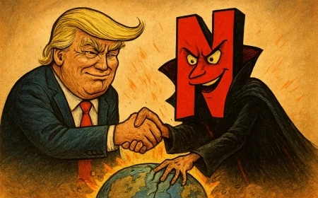 Who'll stop NETFLIX plan to destroy COMICS, DVDs, & THEATERS?