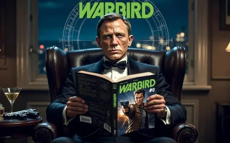 Soaring into Legend: BAD IDEA Comics Unleashes WARBIRD – The Globe-Shattering Spy Thriller from Robert Venditti and Derek Kolstad